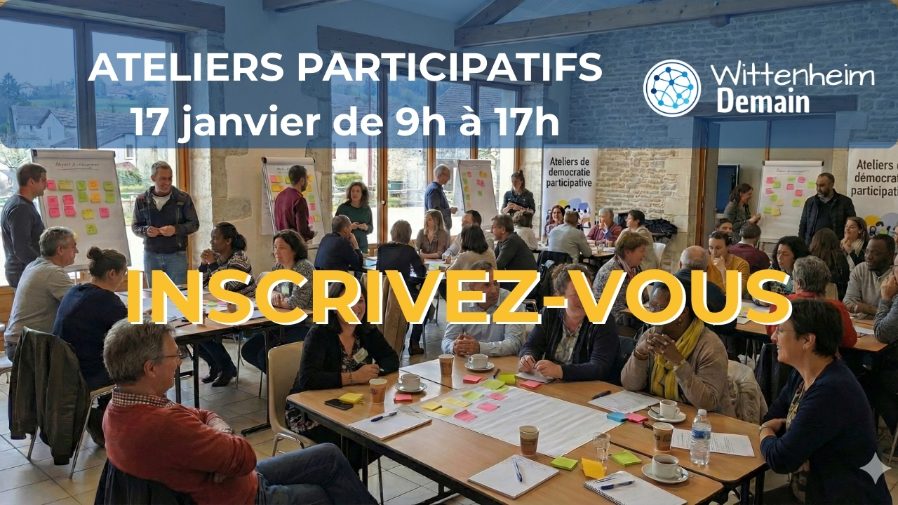Rendez-vous le 17 janvier pour construire ensemble le programme pour les prochaines élections municipales à Wittenheim